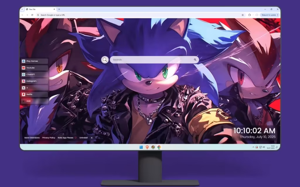 Sonic Punk Rock Live Wallpaper (2)