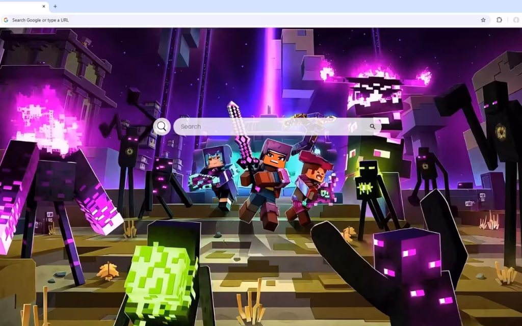 Minecraft Night Dungeons Live Wallpaper