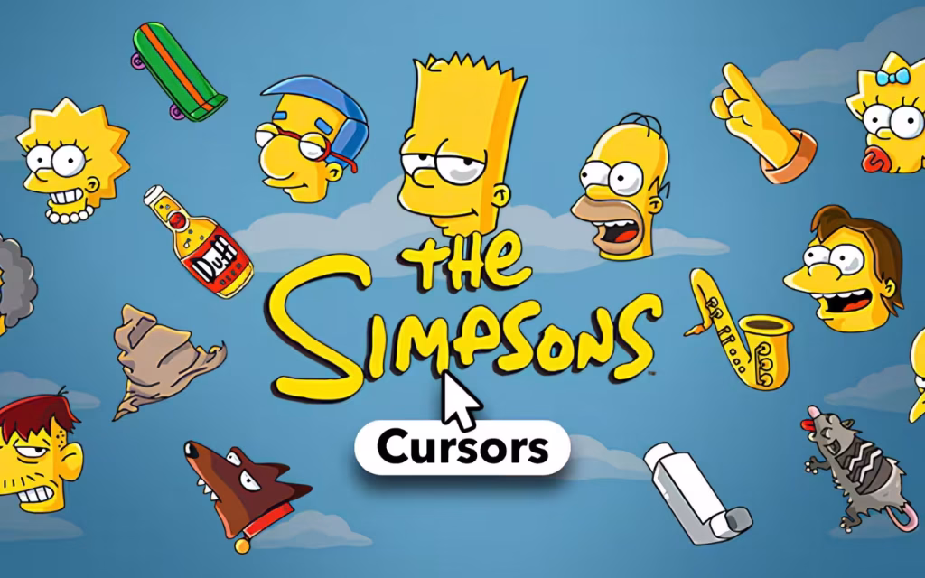 The Simpsons Cursor