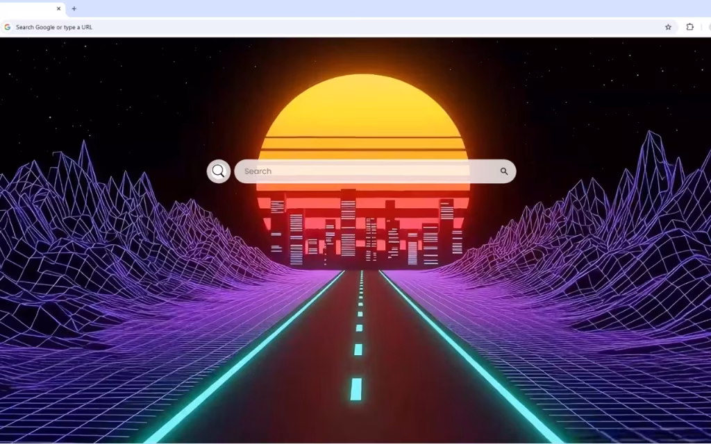 Retro Drive Live Wallpaper
