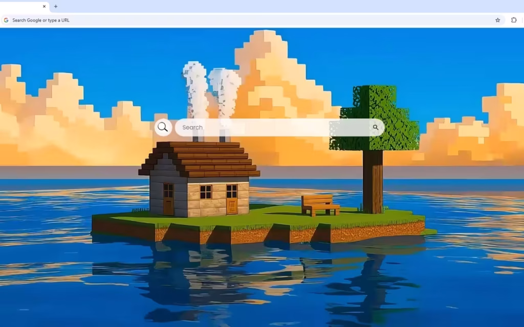Minecraft Island Live Wallpaper