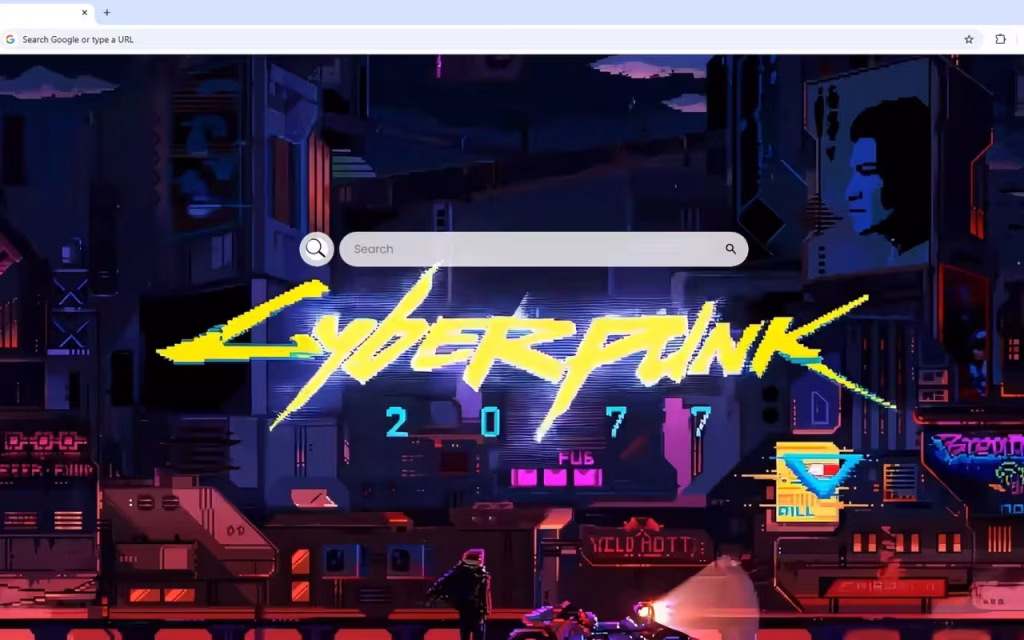 Cyberpunk 2077 Retro Live Wallpaper