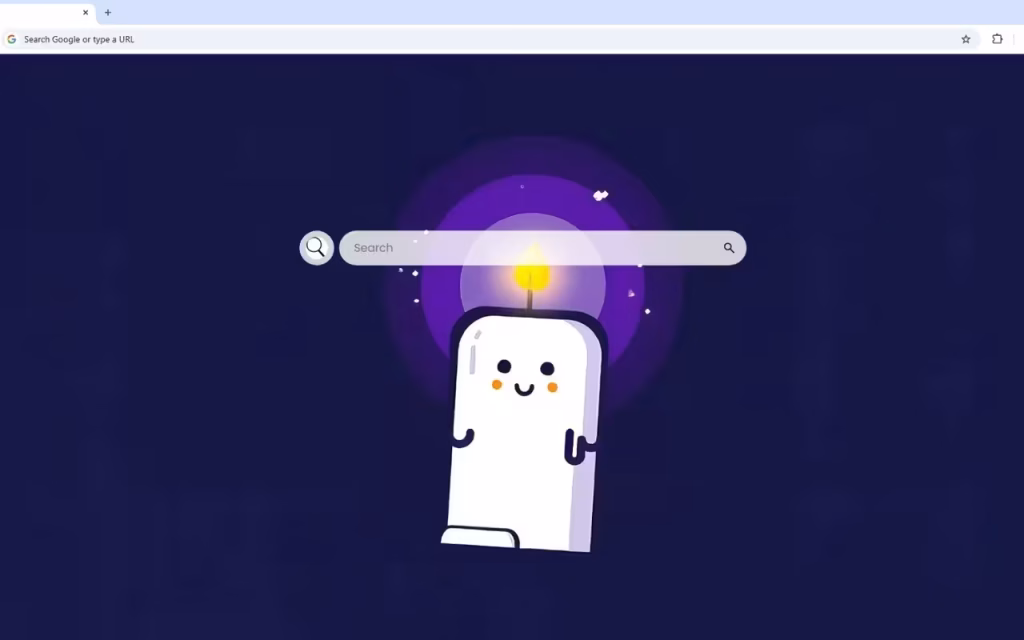 Kawaii Candle Live Wallpaper