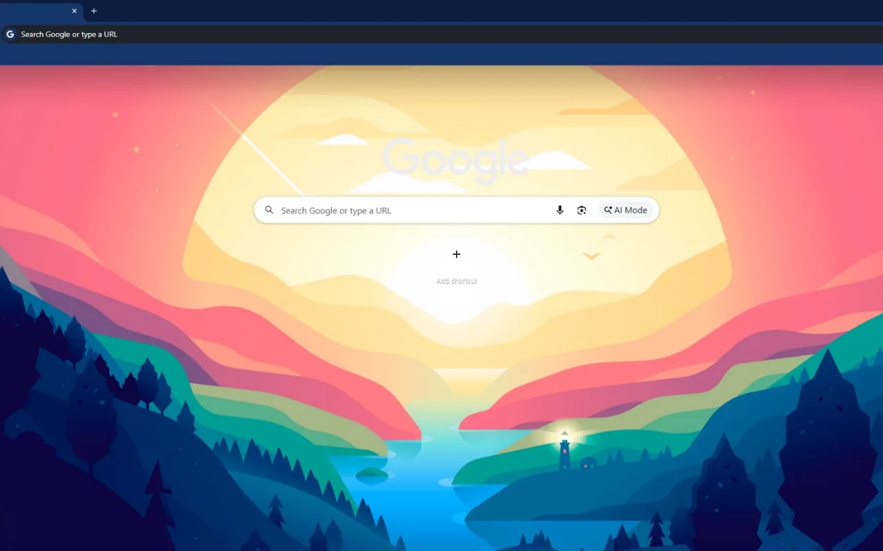 Mountain Landscape Layers