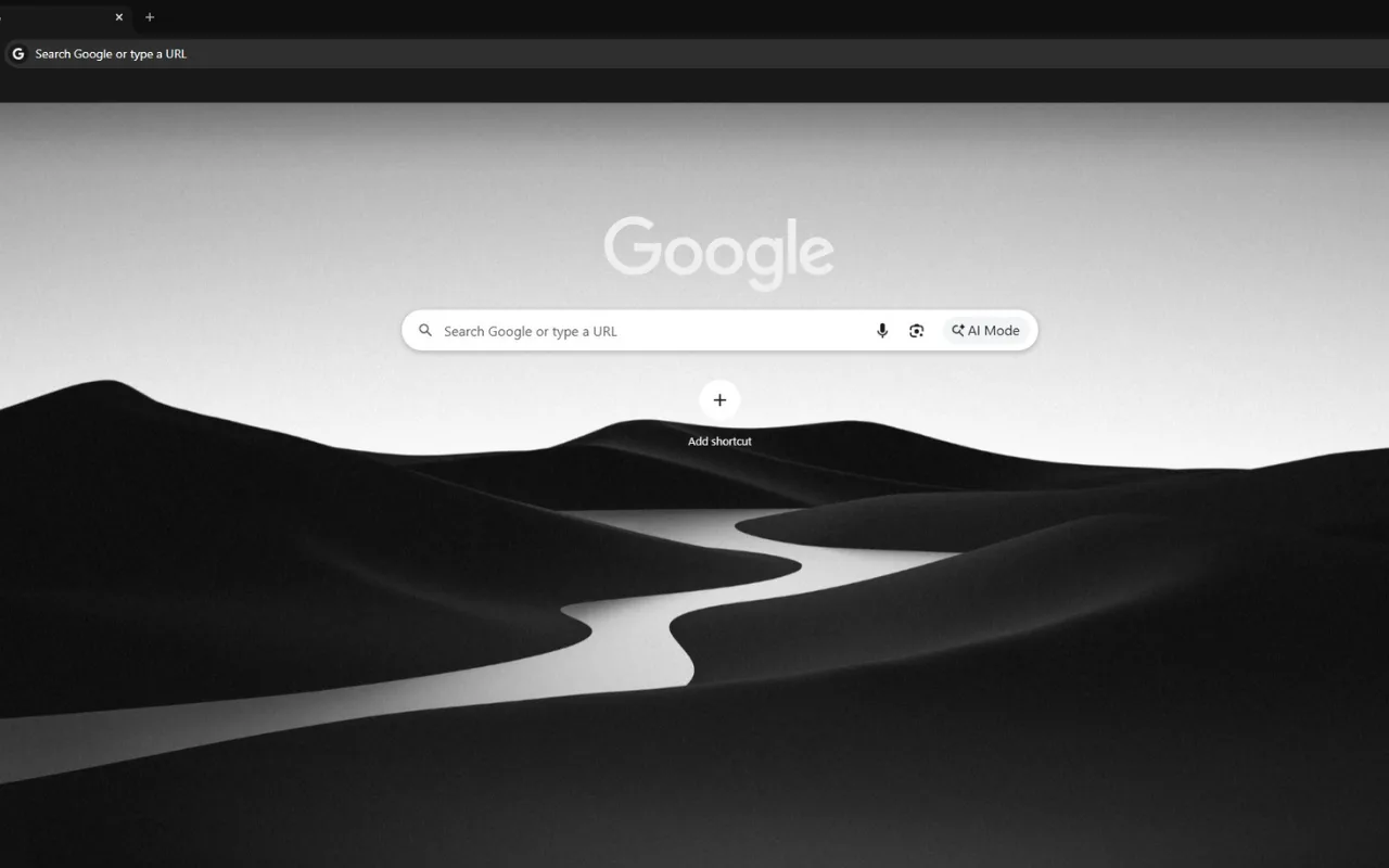 Black and White Landscape