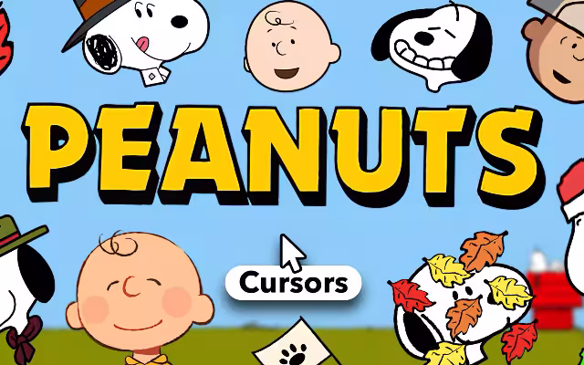 Peanuts Cursor ★ Custom Cursor for Chrome™