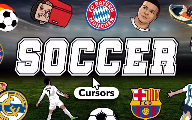 Soccer Cursor ★ Custom Cursor for Chrome™