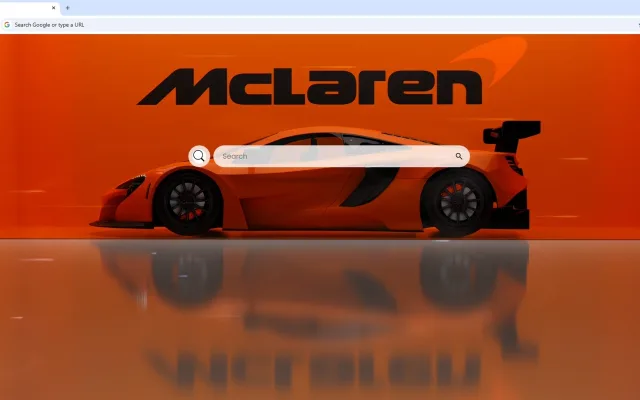 McLaren GT Racer in Showroom Spotlight Live Wallpaper