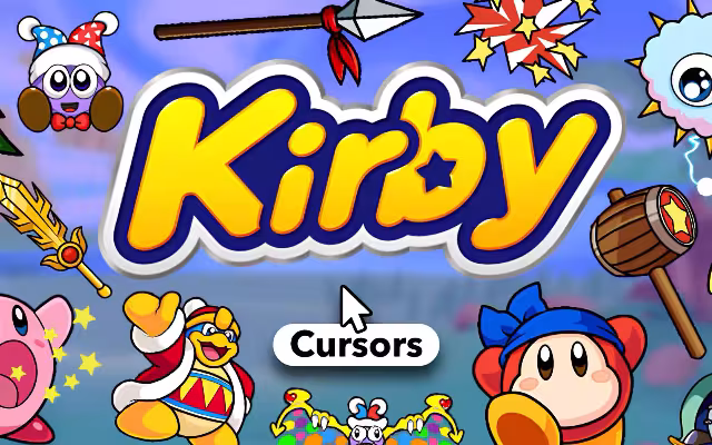 Kirby Cursor ★ Custom Cursor for Chrome™