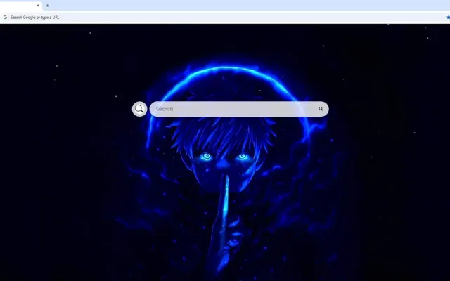 Satoru Gojo Neon Eyes Live Wallpaper