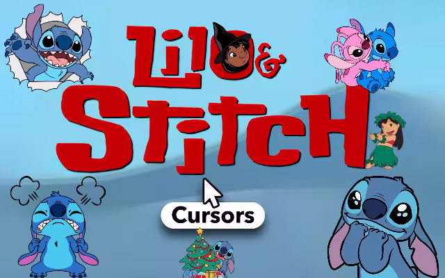 Lilo & Stitch Cursor ★ Custom Cursor for Chrome™