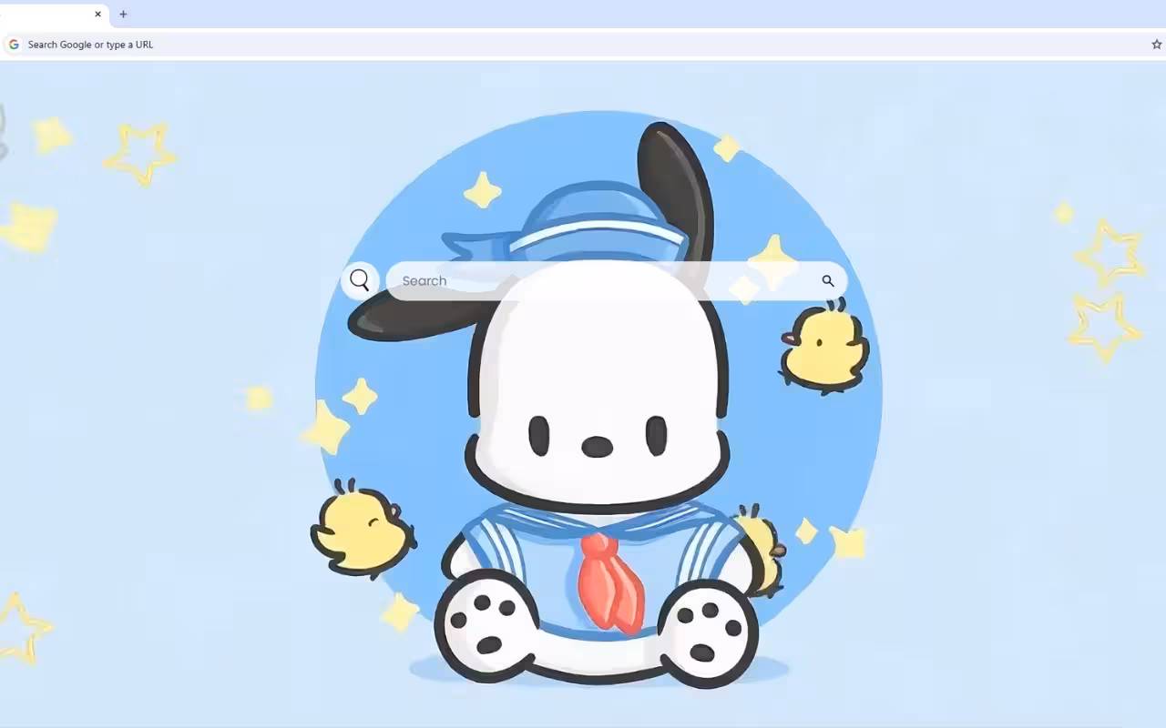 Pochacco Blue Live Wallpaper