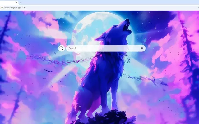 Howling Wolf Live Wallpaper