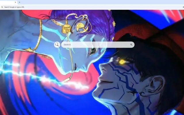 Jinu and Rumi KPop Demon Hunters Live Wallpaper