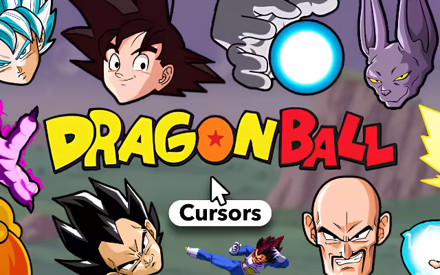 Dragon Ball Cursor ★ Custom Cursor for Chrome™