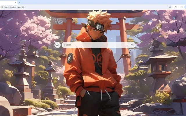 Naruto Uzumaki Streetwear Live Wallpaper