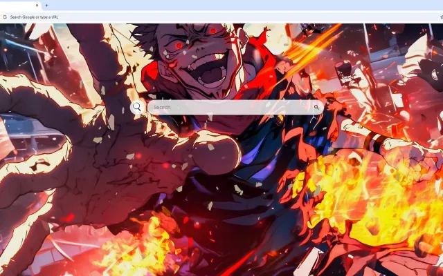 Sukuna's Wild Fire Slash Live Wallpaper