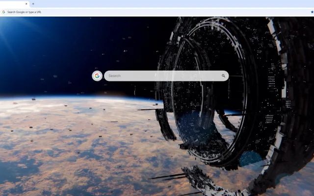 Orbital Ring Station Live Wallpaper