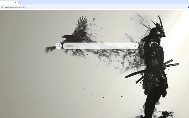 Crow Samurai Live Wallpaper