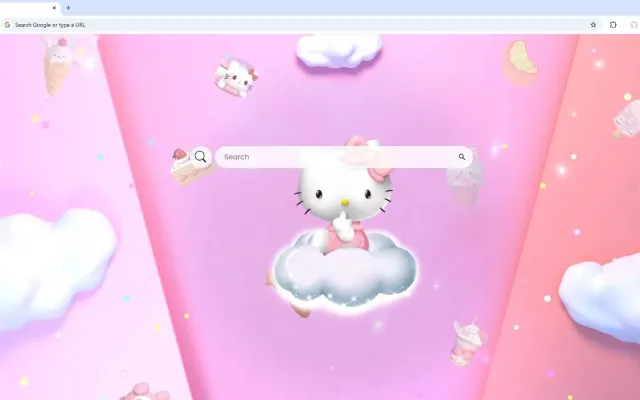 Hello Kitty Cloud Live Wallpaper