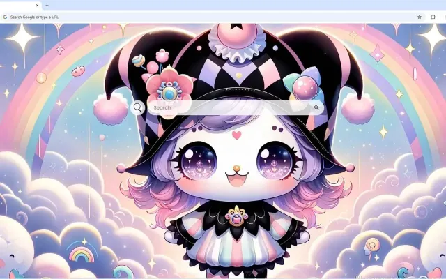 Kuromi Rainbow Live Wallpaper