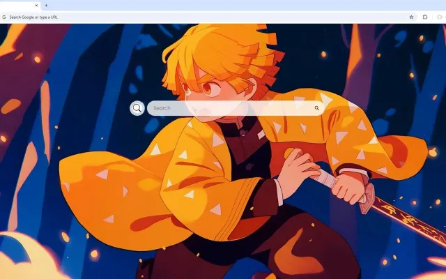 Zenitsu Agatsuma Live Wallpaper