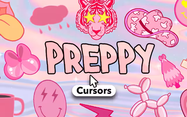 Preppy Cursor ★ Custom Cursor for Chrome™