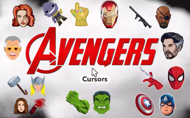 Avengers Cursor ★ Custom Cursor for Chrome™