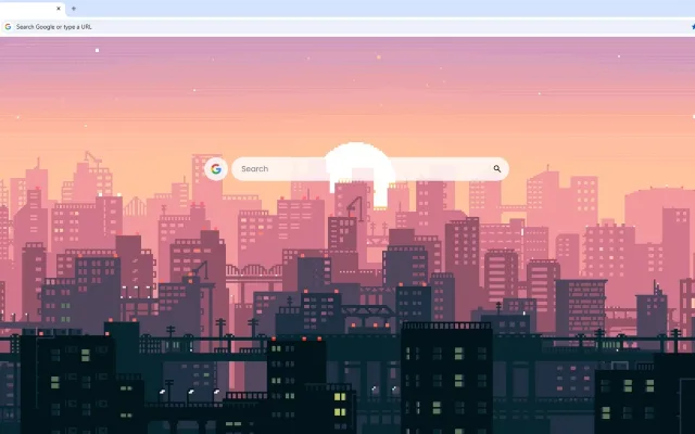 Pixel Lofi City Live Wallpaper