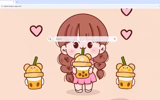 Cute Kawaii Girl Live Wallpaper