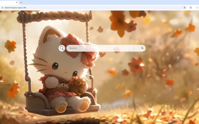 Hello Kitty Fall Live Wallpaper