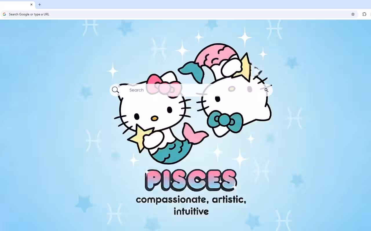 Pisces Hello Kitty Live Wallpaper