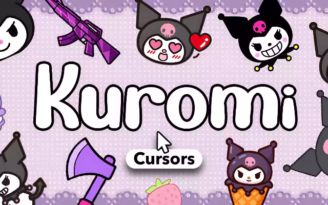 Kuromi Cursor ★ Custom Cursor for Chrome™