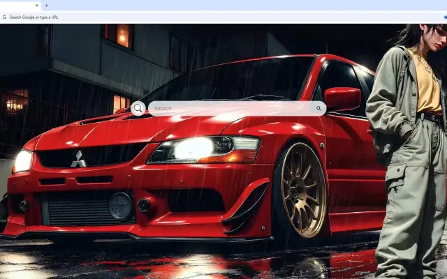 Mitsubishi Lancer Evolution IX Live Wallpaper