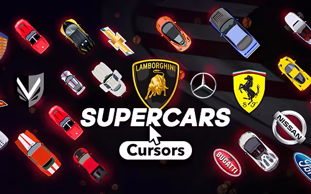 Supercars Cursor ★ Custom Cursor for Chrome™