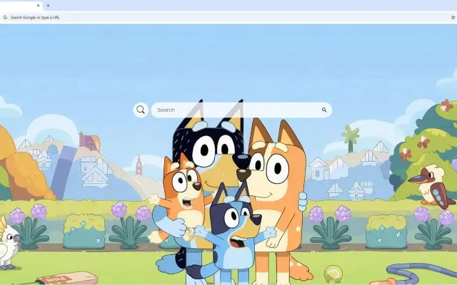 Bluey Family Live Wallpaper