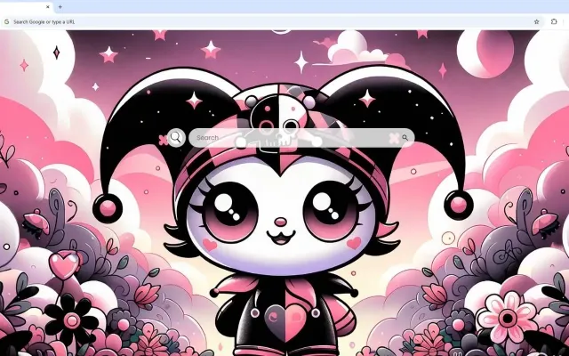 Kuromi Skull Live Wallpaper