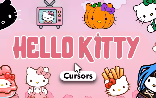 Hello Kitty Cursor ♥ Custom Cursor for Chrome™