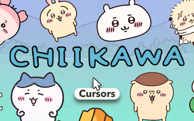 Chiikawa Cursor ★ Custom Cursor for Chrome™