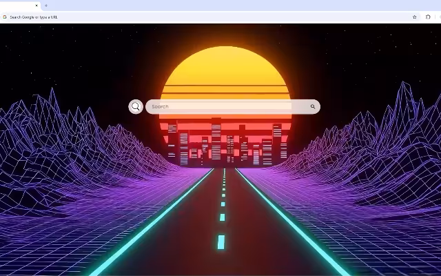 Retro Drive Live Wallpaper