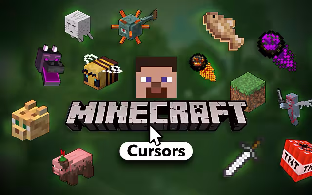 Minecraft Cursor ★ Custom Cursor for Chrome™