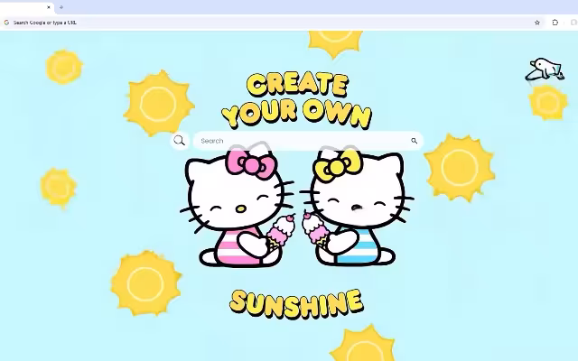 Hello Kitty Create Your Own Sunshine Live Wallpaper