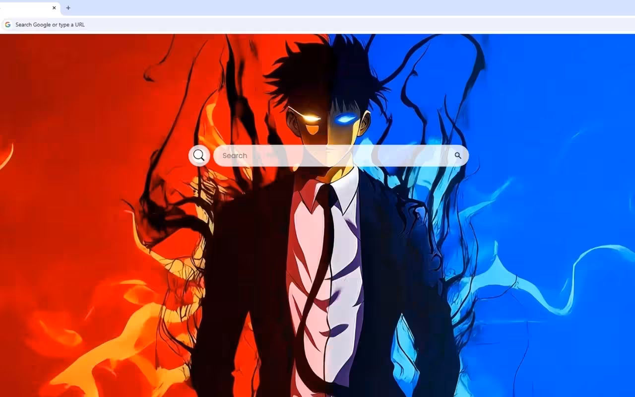Sung Jinwoo Colorful Art Live Wallpaper