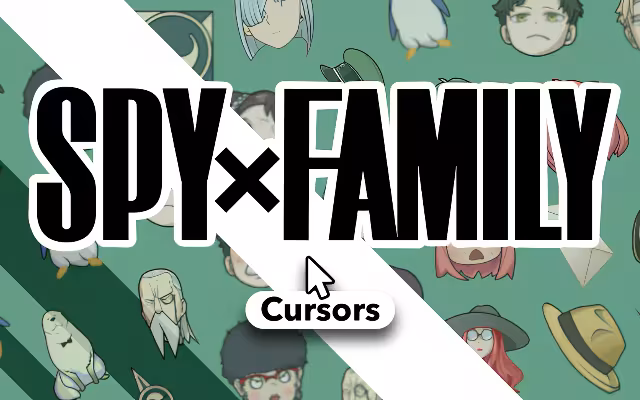 Spy x Family Cursor ★ Custom Cursor for Chrome™