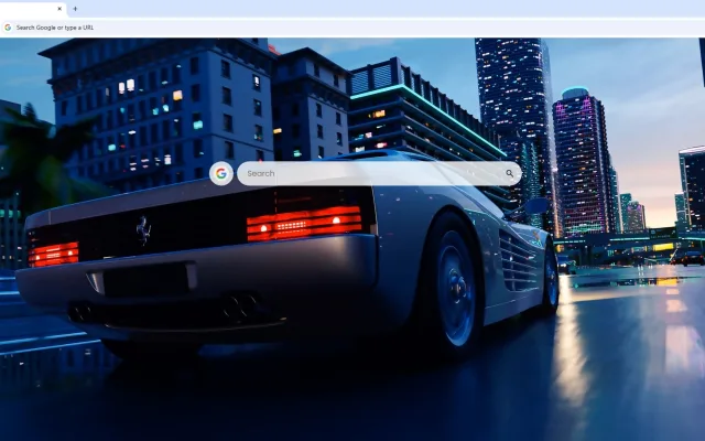 Ferrari Testarossa Highway Cruise Live Wallpaper