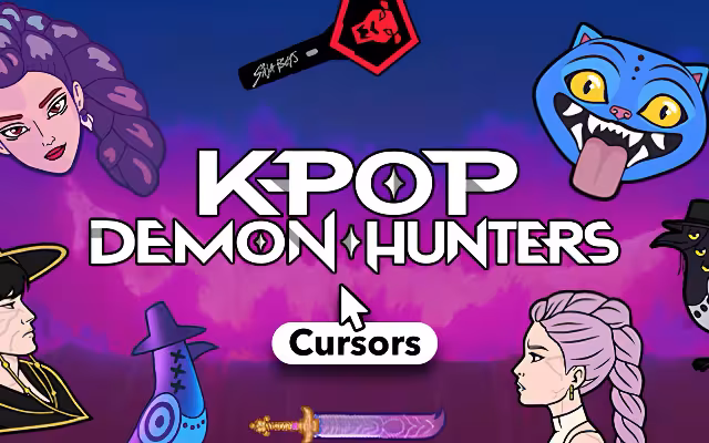 KPop Demon Hunters Cursor ★ Custom Cursor for Chrome™