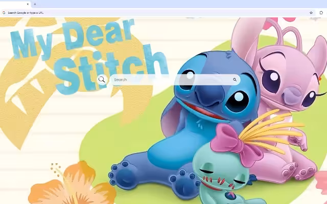 Stitch and Angel Live Wallpaper