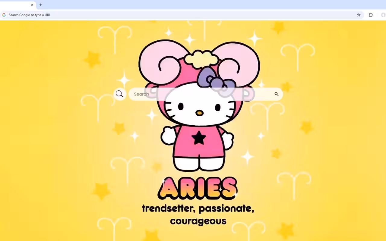 Aries Hello Kitty Live Wallpaper