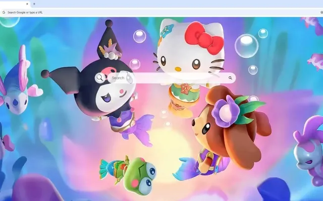 Hello Kitty Sea Live Wallpaper