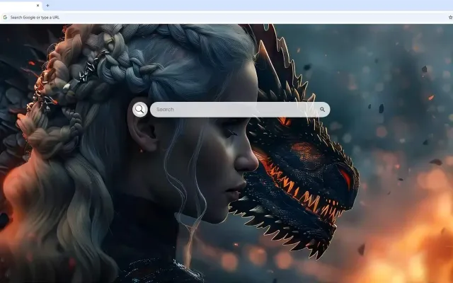 Daenerys and Dragon Game of Thrones Live Wallpaper